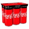 COCA COLA Soda Zéro boites 6x33cl